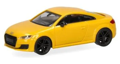 Produktbild von Herpa 028356-002 - 1/87 Audi TT Coupé, vegasgelb/schwarz - Neu