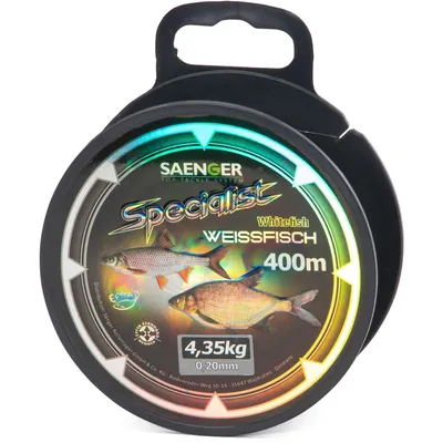 Produktbild von Saenger Specialist Weissfisch 400m / 0,20mm / 4,35kg