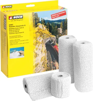 Produktbild von NOCH Modellier-Gipsgewebe XL