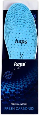 Produktbild von Schuheinlagen mit schweißabsorbierender Aktivkohle Kaps Fresh Carbonex - Zugeschnitten