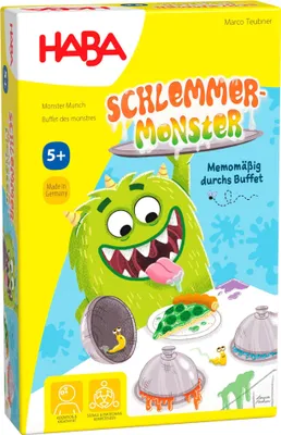 Produktbild von HABA Schlemmermonster, Kartenspiel, 5 Jahr(e), 10 min
