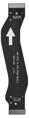 Obrázek produktu pro Clappio, hlavní propojovací kabel pro základní desku Samsung Galaxy S25 FE, černý