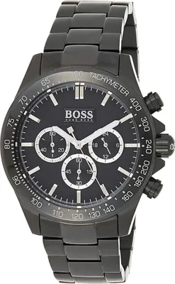 Produktbild von Hugo Boss Sport 1512961 Herrenuhr Schwarzes Stahl Chronograph