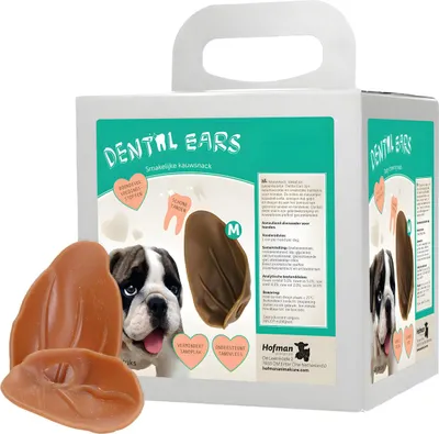 Productafbeelding van Tandvriendige hondensnack, Dental Oortjes, maat: M