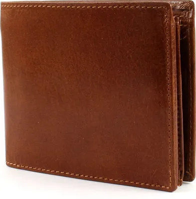 Image de LEONHARD HEYDEN Cuir porte-monnaie Cambridge Wallet Cognac brun