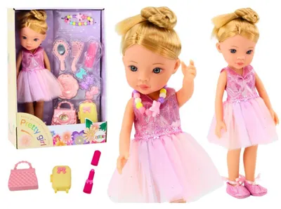 Produktbild von Ballerina-Puppe, rosa Ballerina-Zubehör, Zubehör, Kleiderset
