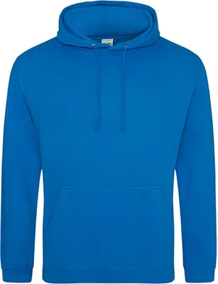 Produktbild von Just Hoods JH001 | College Hoodie / Kaputzenpulli in vielen Farben - Farbe: Sapphire Blue - Größe: XL