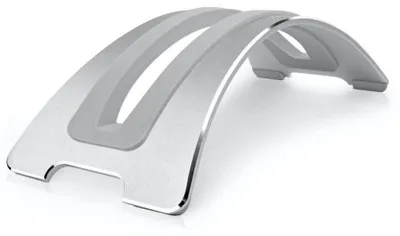 Produktbild von Twelve South BookArc, Laptop-Ständer, Silber, 33 cm (13"), 91,4 mm, 55,8 mm, 214,8 mm