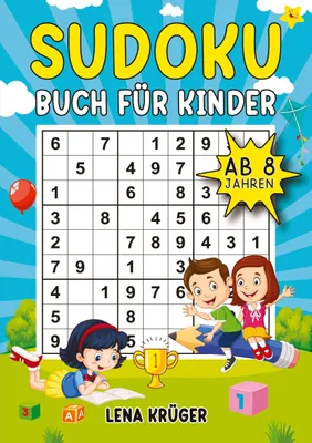Produktbild von Sudoku Buch für Kinder ab 8 Jahren