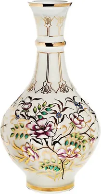 Produktbild von Vase White Queen 35 cm, Multicolor, aus Glas