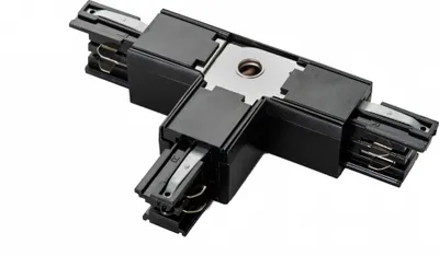 Produktbild von T-Verbinder L1-L2 einstellbar 3-Phasen links Schwarz