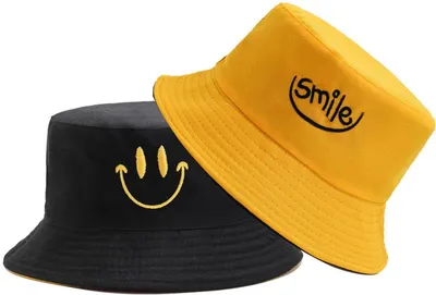 Imagen del producto de Go Go Gadget – Gorro Fischer – Gorro Fischer – Reversible – Uni – Sonrisa – 1 unidad – Amarillo/