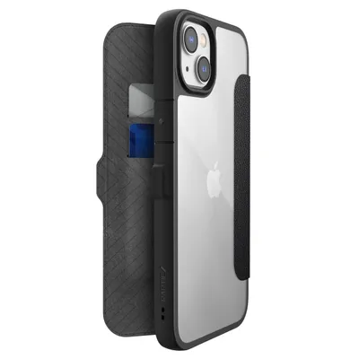 Zdjęcie produktu dla Raptic X-Doria Urban Folio Case etui iPhone 14 Plus pokrowiec z klapką czarny