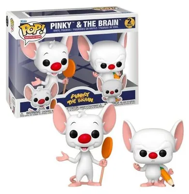 Produktbild von Funko Pop Animation: Pinky & The Brain - Pinky & The Brain 2 Pack