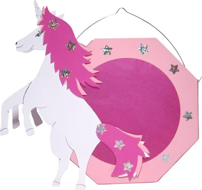 Produktbild von Laternen Bastelset Einhorn von Prell, 10 Stück