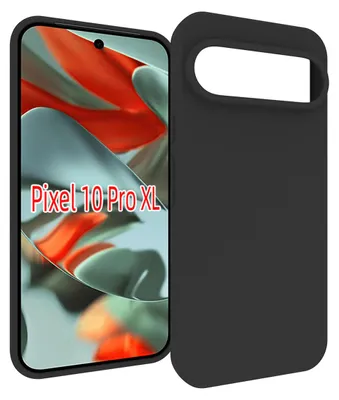 Produktbild von MobyDefend Hülle für Google Pixel 10 Pro XL - Dünne matte schwarze TPU Schutzhülle