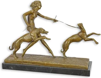 Productafbeelding van A Bronze Sculpture Called ""Spring Frolic""