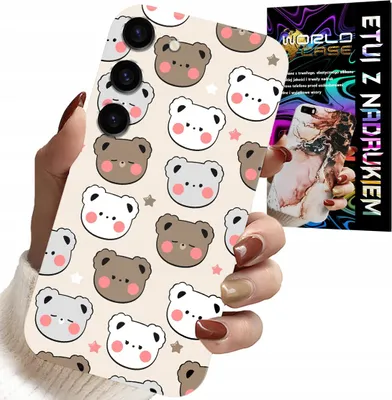 Obrázok produktu pre Puzdro Pre Samsung Galaxy S23 - Medvedík Pre Deti + Sklo