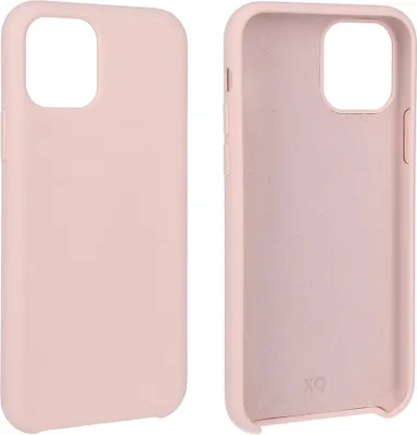 Produktbild von Xquisit iPhone 5,8" Liquid Silkon Case sandrosa 2019