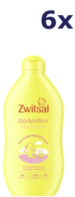 Immagine prodotto di 6x Lozione corpo Zwitsal - 400 ml - extra nutriente e delicata