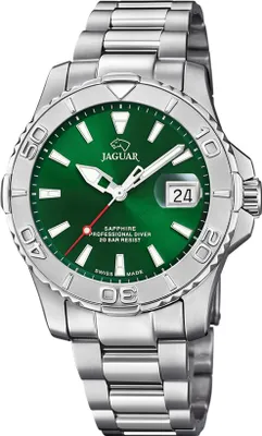 Produktbild von Jaguar Herren Analog Uhr Pro Diver Elegant Edelstahl silber UJ969/1