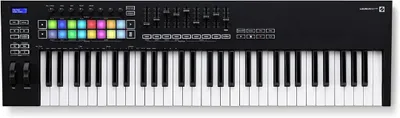 Produktbild von MIDI-Keyboard MIDI-Controller Tastatur - 61 Tasten - 16 anschlagdynamische Pads - Akkordmodi und Arpeggiator