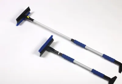 Produktbild von IWH Teleskop Eiskratzer mit Schneebesen 130 cm