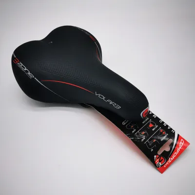 Produktbild von Sattel Selle Bassano Schwarz Volare L 3 Zonen Comfort Plus Damen Fahrrad Lady