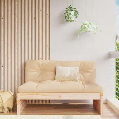 Produktbild von vidaXL Středová pohovka 120x80 cm Borovicový masiv