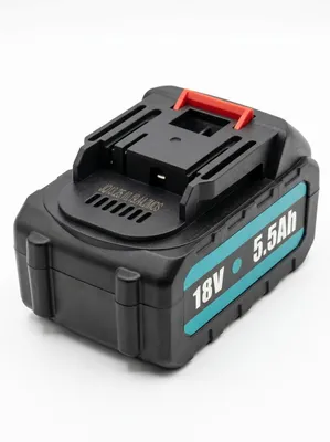 Image de Batterie Li-ion 18V 5,5 Ah, compatible avec les modèles Makita LXT BL1850B et BL1860B