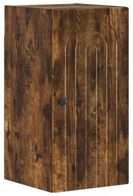 Image de vidaXL Armoire murale de salle de bain ALKMAAR, en bois, 30 x 31 x 59 cm