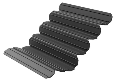 Produktbild von Silikon-Abtropfmatte mit rutschfester Unterseite, schnelltrocknende Oberfläche, Küchen-Abtropfmatte, Arbeitsplattenschutzmatte