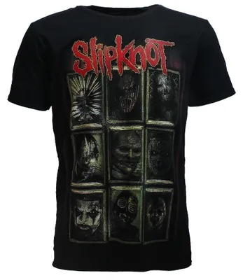Obrázek produktu pro Oficiální tričko kapely Slipknot s motivem New Masks – XL