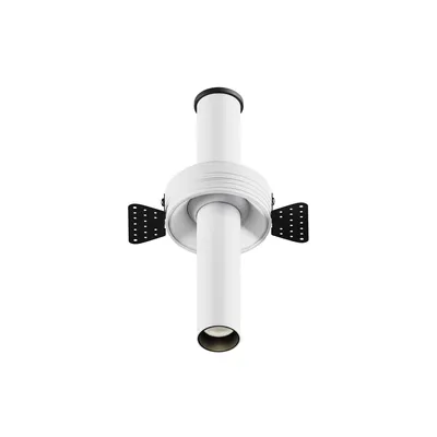 Zdjęcie produktu dla Maytoni reflektor wpuszczany Focus T LED z białym aluminium 7W do kuchni, sypialni, salonu, jadalni, holu