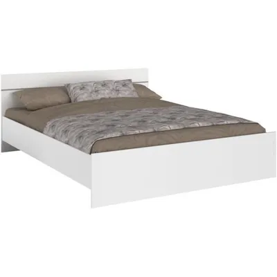 Image de BOSTON Lit adulte 160 x 200 - blanc