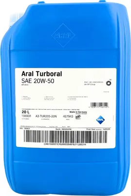 Produktbild von Aral Turboral 20W-50 20 Liter (15BBD1)