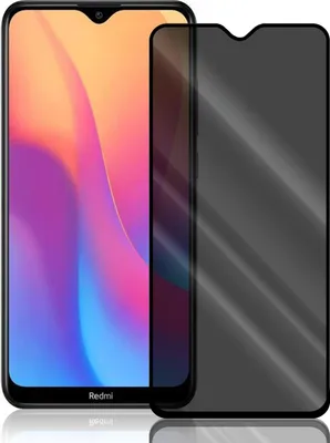 Produktbild von Anti Spy Panzer Folie für Xiaomi Redmi 8A Privacy Displayschutzfolie Sichtschutz Glasfolie Schutzglas