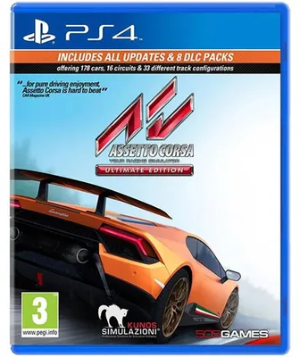 Produktbild von 505 Games Assetto Corsa - Ultimate Edition, PlayStation 4, E (Jeder)