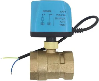 Immagine prodotto di Valvola a sfera elettrica 220 V CA, valvola a 2 vie in acciaio inossidabile