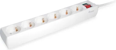 Produktbild von Equip Steckdosenleiste 6-fach Schuko 1.5m Kabel mit Schalter