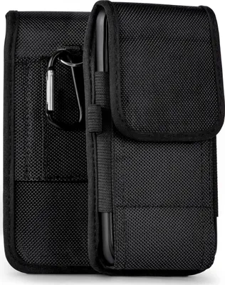 Produktbild von moex® Agility Case kompatibel mit TP-Link Neffos A5 - Handy Gürteltasche, Schwarz