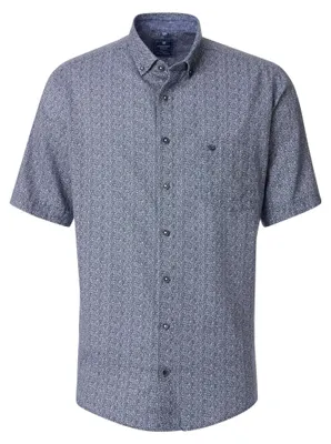 Produktbild von Redmond Herren Leinenhemd (251155999), Größe:3XL, Farbe:Blau(10)