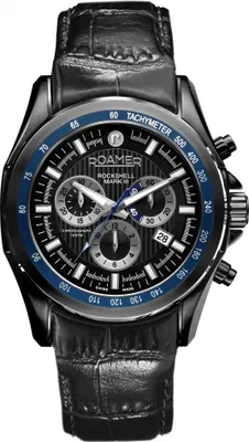 Obrázek produktu pro Pánské hodinky ROAMER 220837 45 85 05, černé, sportovní.