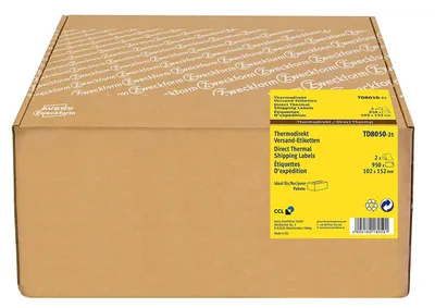Produktbild von Avery TD8050-25 Weiß Selbstklebendes Druckeretikett Druckeretikett (TD8050-25)