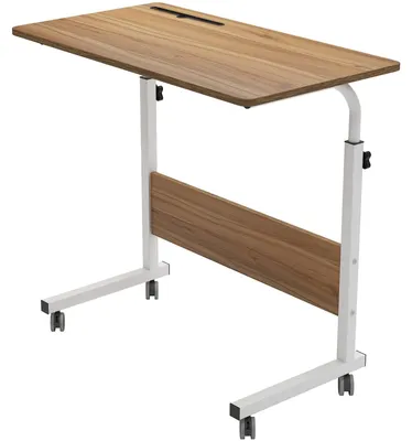 Productafbeelding van Omgoods - In hoogte Verstelbare Laptoptafel met Wielen