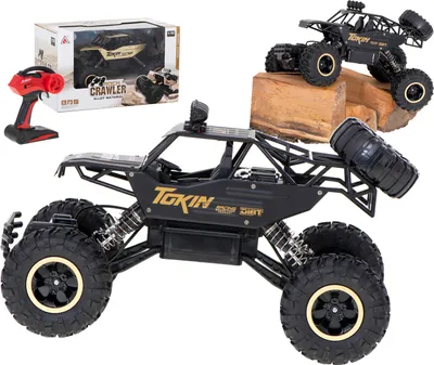 Zdjęcie produktu dla Samochód RC Rock Crawler 1:12 4WD METAL czarny