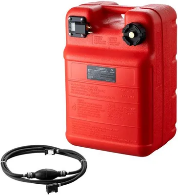 Immagine prodotto di Serbatoio a tubo, capacità 24 litri / 6,34 galloni. Serbatoio portatile con tubo, realizzato in polietilene ad alta resistenza