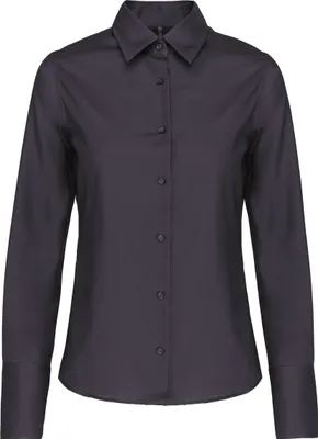 Image de Kariban Femme Blouse à manches longues Sans repassage