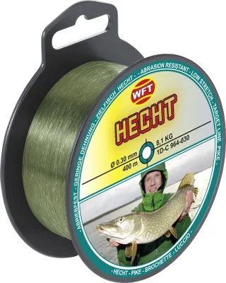 Produktbild von WFT Zielfisch Hecht 400m 0,30mm 8,1kg grün - Angelschnur