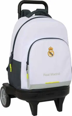 Produktbild von Safta Real Madrid 25/26 Rucksack Mit Rollen Weiß  Weiß One Size